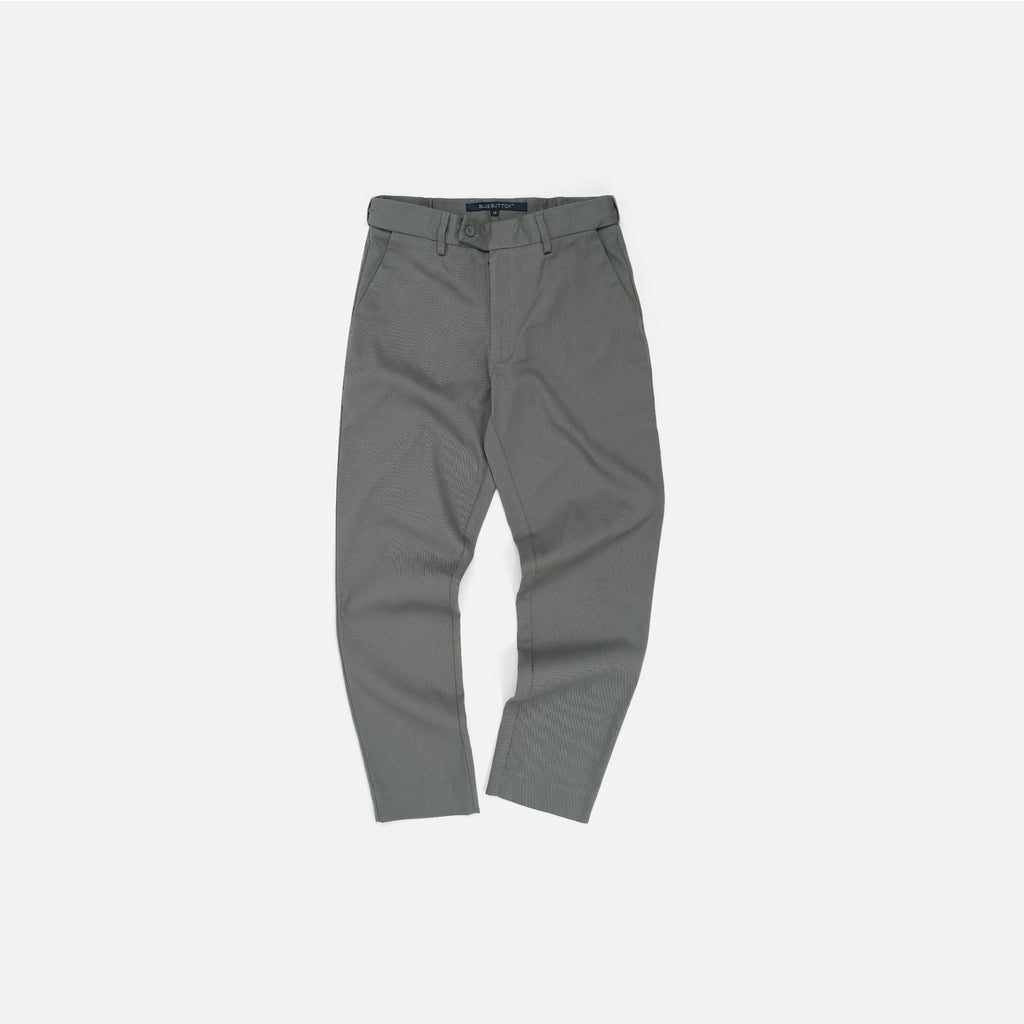 Chino Ankle Pants Slim Fit - Light Grey