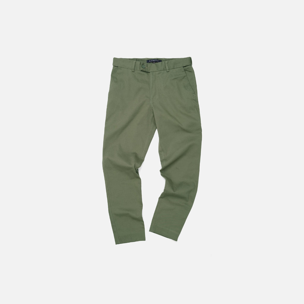Chino Ankle Pants Slim Fit - Sage