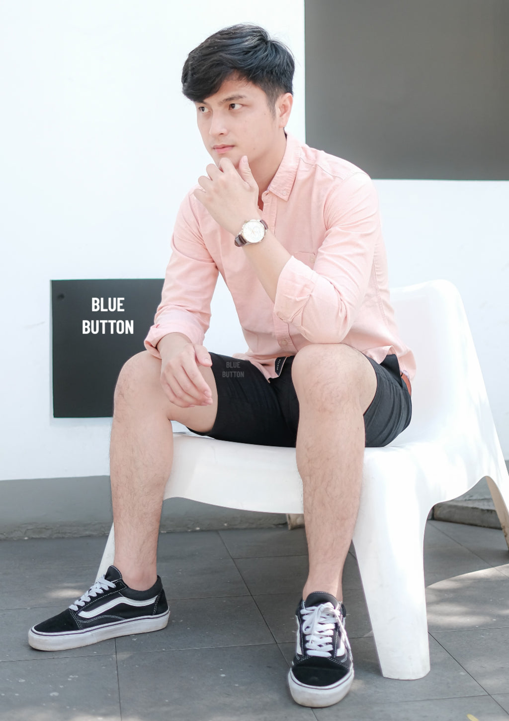 Chino Short Pants - Black