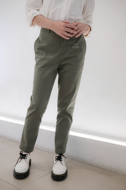 Chino Ankle Pants Ladies - Sage