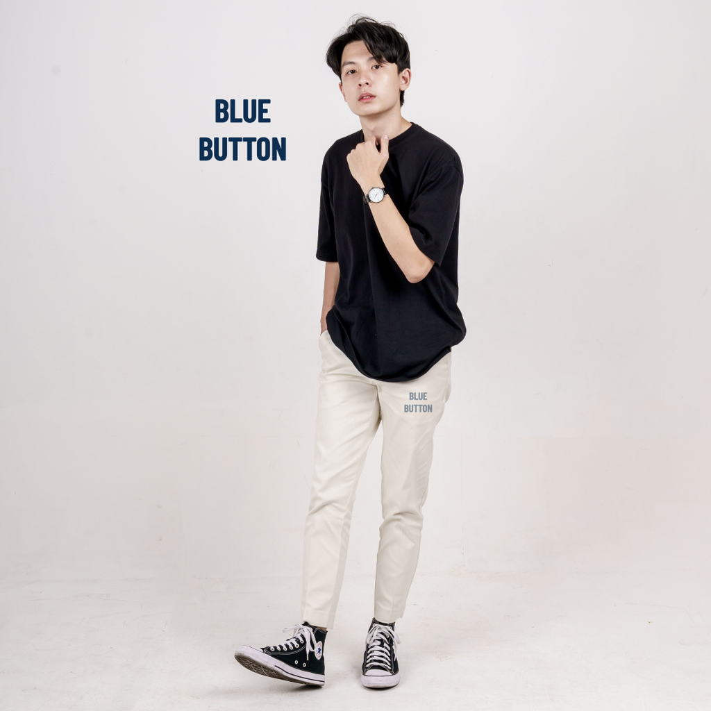 Chino Ankle Pants Slim Fit - Ivory White