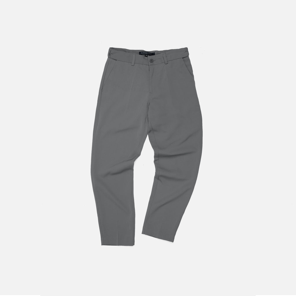Trouser Ankle Pants Air Slim Fit  - Light Grey