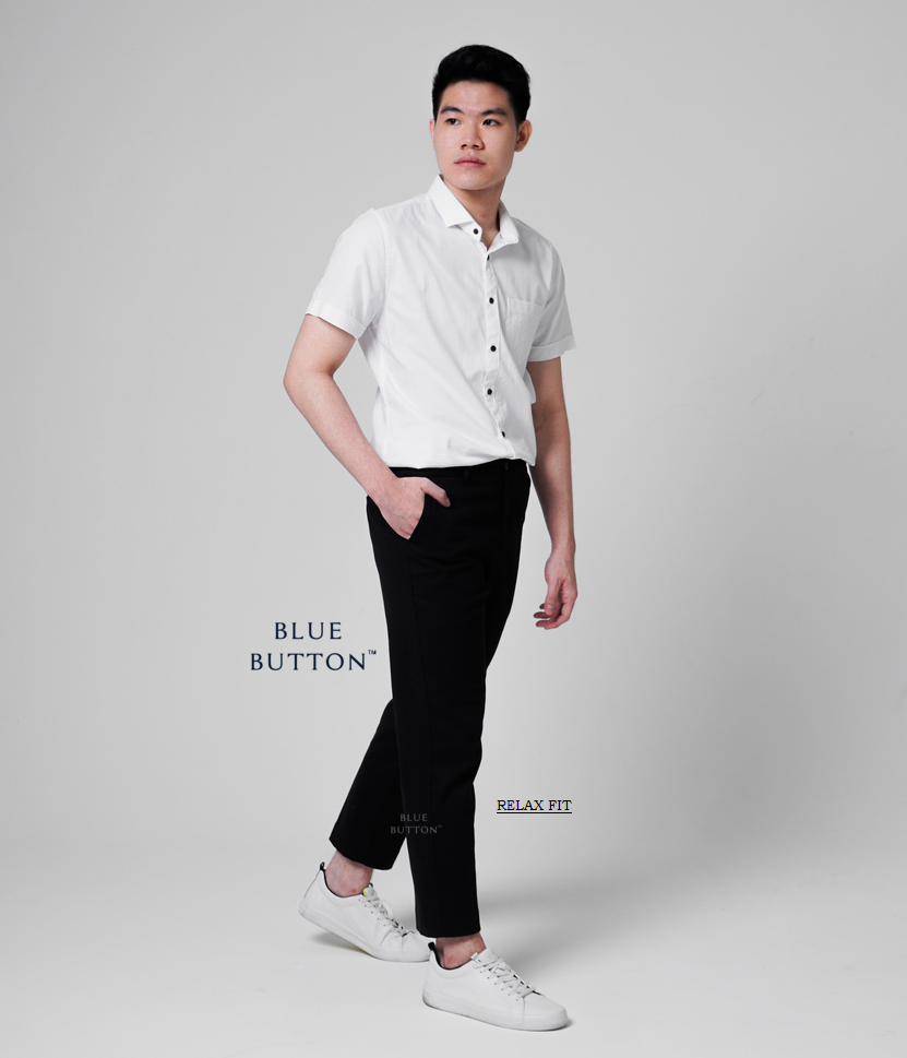 Chino Ankle Pants Relax Fit - Black