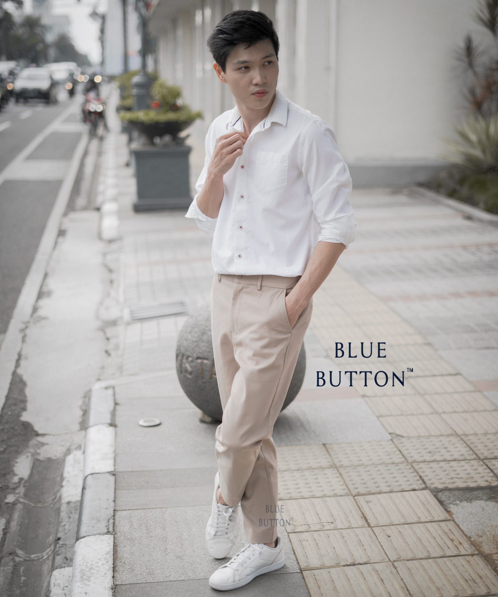 Chino Ankle Pants Relax Fit - Khaki